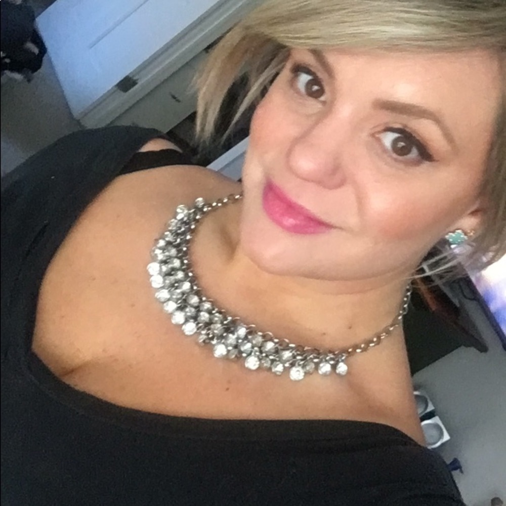 Gorgeous Diamond Drop Necklace